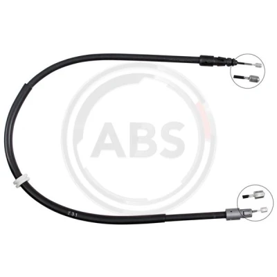 Imagen de A.B.S. K13056 Cable de Freno Mano 817 Discos para dirección izquierda/derecha MERCEDES BENZ: Clase ML