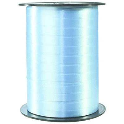 Imagen de Clairefontaine Ref 601725C Rollo de cinta contador liso (carrete individual) 7mmx500m longitud, carrete 11,7x9,5cm Adecuado para envolver regalos y manualidades, Azul cielo