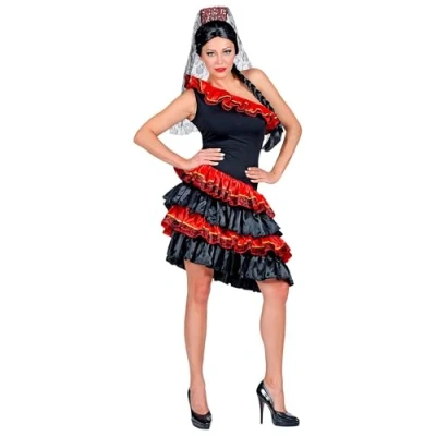 Imagen de Widmann 09892 Disfraz de Senorita español, para mujer, multicolor , color/modelo surtido