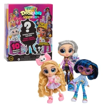 Imagen de Disney Doorables muñecas ADOORBS Dolls con Accesorios, 11 Piezas, Sorpresa coleccionables de 14 cm, Juguetes para niños a Partir 5 años Just Play