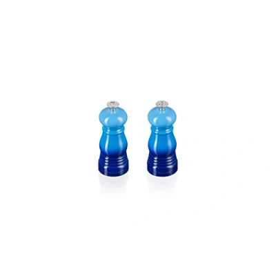Imagen de Le Creuset Mini Salt and Pepper Set Azure 12 cm