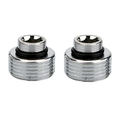 Imagen de adaptador de grifo latón, rosca macho, conector aireador baño para fregadero, purificador agua, (M14 x G1/2 pulgadas)