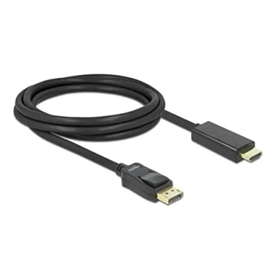 Imagen de Adaptador Delock Cable Displayport &gt; Hdmi M/m 2m