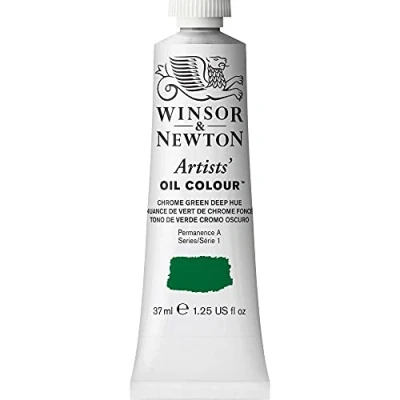 Imagen de Winsor &amp; Newton Artists Pintura al Óleo, 37 ML, Verde (Verde Cromo Oscuro)