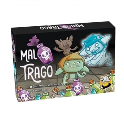 Imagen de Rocket Lemon Mal Trago Juego de Cartas Mesa Party Goblins