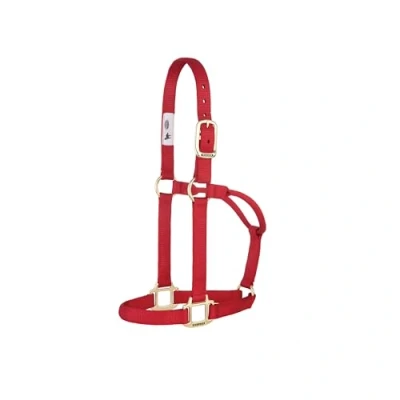 Imagen de Weaver Leather Original Cabestro no Ajustable, 35 7005 RD, Rojo, Average Horse
