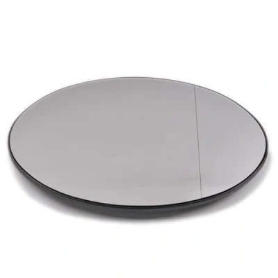 Imagen de MengZJ Cristal de Espejo para Mini One Cooper R50 R52 R53 Retrovisor Lateral Puerta Izquierdo Derecho TéRmico con Placa Trasera 2001 2011,right 2006