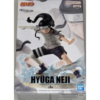 Imagen de Banpresto Figura de Acción Hyuga Neji Naruto Memorable Saga 10 cm, Multicolor, BP89263