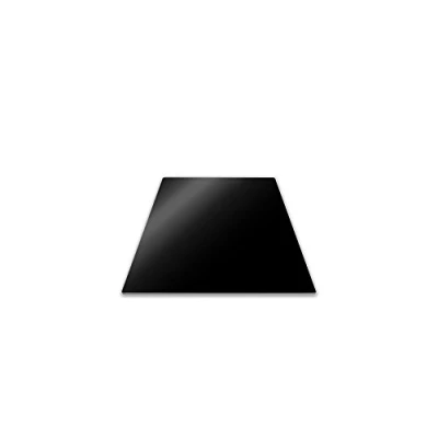 Imagen de Pebbly 99 14PPMID Tabla de protección para Placas Cocina Cristal Templado, 50x28cm, 1/2 Size, Negro, 50 cm