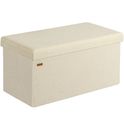 Imagen de Banco Cordón Beige 76x38x38cm MDF plegable