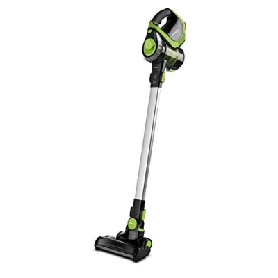 Imagen de Polti Forzaspira Slim SR110 Escoba eléctrica recargable sin cables 2 en 1, tecnología ciclónica, autonomía de hasta 50 minutos, 3 fases filtrado con filtro HEPA, Verde