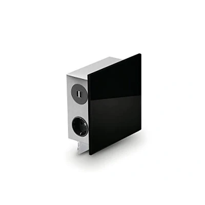 Imagen de MIRA Quad USB Regleta con 3 enchufes y 2 puertos USB, enchufes, puerto