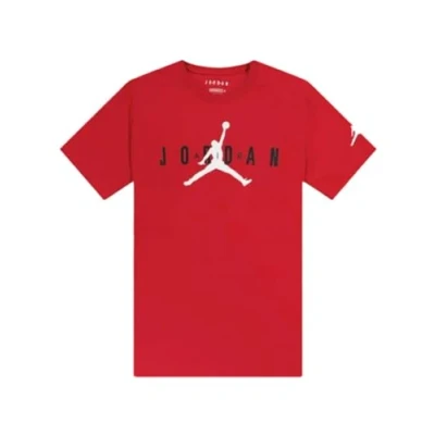 Imagen de Jordan Jumpman Sustainable Graphic Unisex Camiseta estampada para niños, Talla: 128 132, Gym red