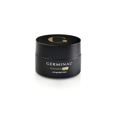 Imagen de GERMINAL Radiance Night Crema Antiarrugas Mujer A Partir de 40 Años Noche para Todo Tipo Pieles Aportando Firmeza y Luminosidad con Efecto Botox Like Unifica el Tono 50ml