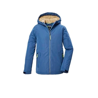 Imagen de killtec KOW 377 BYS JCKT, Chaqueta funcional/chaqueta de invierno con capucha Niños, blaugrau,