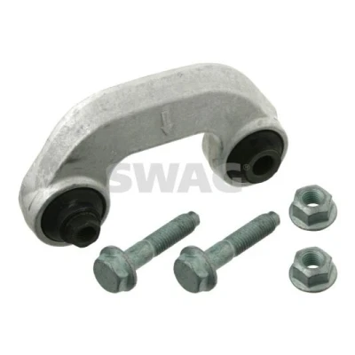 Imagen de SWAG 32 72 0025 Bieleta de suspensión Eje delantero, izquierda 125 con tuerca, juego tornillos Aluminio AUDI: A4 B7 Berlina, B6 Berlina