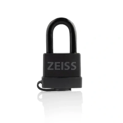 Imagen de ZEISS candado cerradura con llave de puerta resistente a la intemperie seguridad taquilla latón jardín
