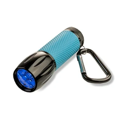 Imagen de Carson UVSight Pro Linterna UV LED con luz UV, mango de goma que brilla en la oscuridad, Genial para manchas mascotas, fugas vehículos, inspección billetes y curado resinas (SL 44)