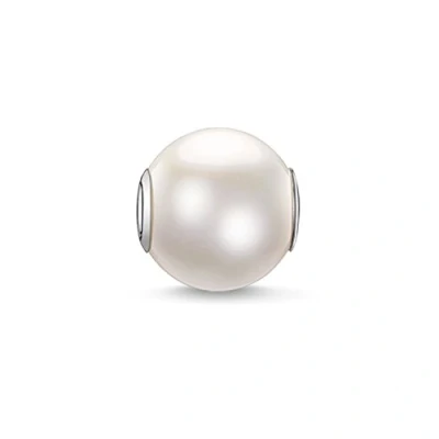 Imagen de Thomas Sabo de mujer Bead Karma Cría agua dulce perla plata ley 925 Nácar blanco k0083 082 14
