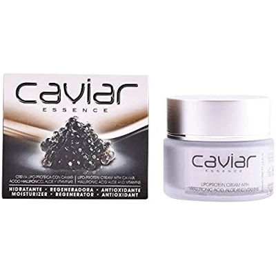 Imagen de Crema Caviar 50ml. Lipoproteica, Regeneradora, Antioxidante y Antiedad para Pieles Maduras. Rejuvenecedora con Aloe Vera Caviar. de Lujo Essence