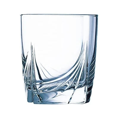 Imagen de Dajar 6 vasos bajos Ascot Luminarc, 300 ml, cristal, transparente, unidades (1 unidad), 33768