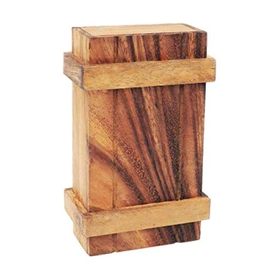 Imagen de Logica Juegos Art. Caja de Pandora XL Rompecabezas Madera Secreta Dificultad Difícil 3/6 Colección Leonardo da Vinci