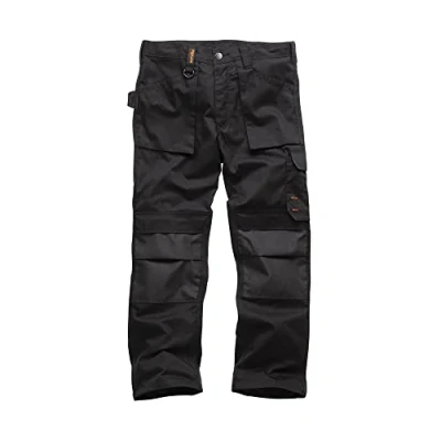 Imagen de Scruffs Hombre Worker Pantalones de Trabajo Not Applicable, Negro (Black 001), (Talla del Fabricante: 40)