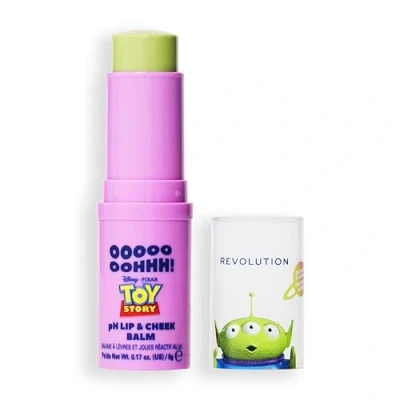 Imagen de Revolution, Disney&#039;s Toy Story x Revolution Bálsamo pH Alien para Labios y Mejillas, Tinte de Larga Duración, Vegano Libre Crueldad