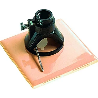 Imagen de Dremel 566 Kit para Cortar Azulejos con Guía Corte y Broca de en Espiral Herramienta Rotativa