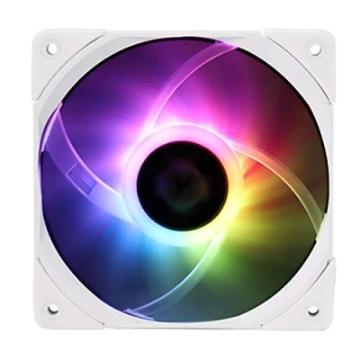 Imagen de Thermalright TL C12015W S ventilador para CPU (silencioso, 4 pines, PWM ARGB, de refrigeración 15 mm, 120 color blanco ARGB)