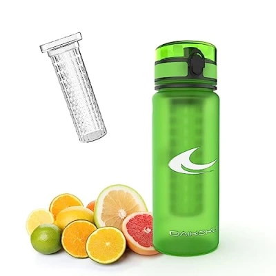 Imagen de Daikoku Botella Deportiva de Agua 750 ML Libre BPA a Prueba Fugas Ergonómica y Resistente Impactos Ideal para Deportes Aire Lima