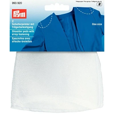 Imagen de Prym Hombreras con fijación para Tirantes Blanco