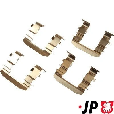Imagen de JP GROUP 3564003510 Kit de accesorios, pastillas frenos OPEL: Corsa C Hatchback, HYUNDAI: ix35, KIA: CARENS 2, SOUL 2