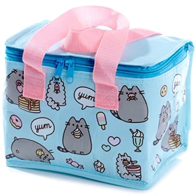 Imagen de Puckator Sac Repas Isotherme Pusheen Foodie Chat Gourmand Bolsas térmicas, Multicolor, único