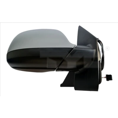 Imagen de Espejo retrovisor Tyc 337 0196 izquierda imprimado asférico, para ajuste elect. espejo, calefactable, sin antena VOLKSWAGEN: Transporter 5