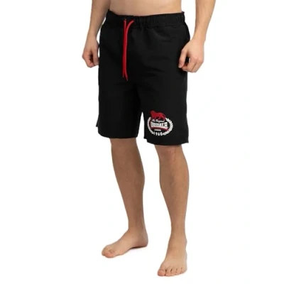 Imagen de Lonsdale Normale Passform Bañador corto, Hombre, Talla: 3XL, Black red white