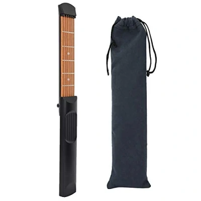 Imagen de Entrenador de Acordes, Mini Portátil 6 Trastes para Práctica Guitarra, Bolsillo Acorde el Cuello, Herramienta Entrenamiento Manos Principiantes