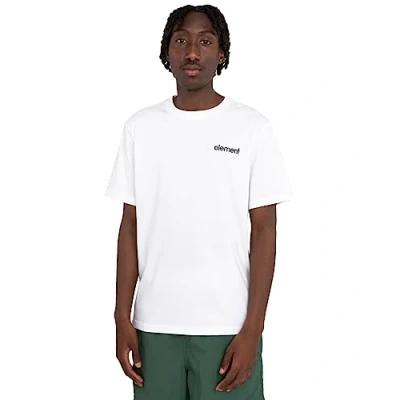 Imagen de Element Joint Cube Camiseta Hombre XS Blanco