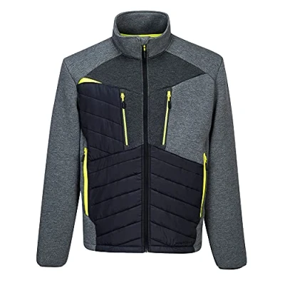 Imagen de Portwest Chaqueta Dx4 Hybrid Baffle, Tamaño: M, Color: Gris metálico, DX471MGRM