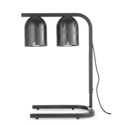 Imagen de HENDI Lámpara doble de calentamiento por infrarrojos Negro 230V / 500W 453x360x(H)790 mm