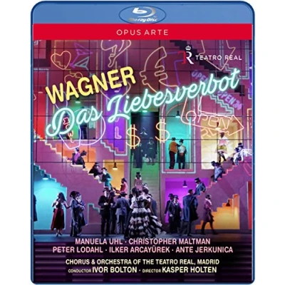 Imagen de WAGNER, R.: Liebesverbot (Das) [Opera] (Teatro Real, 2016) (NTSC) [Blu ray]