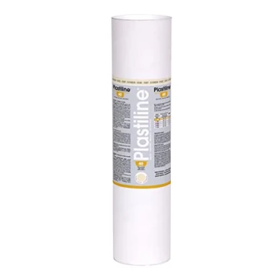 Imagen de Clairefontaine ES Herbin 5140T Tubo de plastilina 5 kg para modelar, moldear y esculpir dureza 40 (muy suave flexible), color marfil