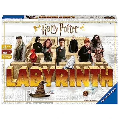 Imagen de Ravensburger Labyrinth Harry Potter, Juegos De Mesa Laberinto, 2 A 4 Jugadores, 7+ Años