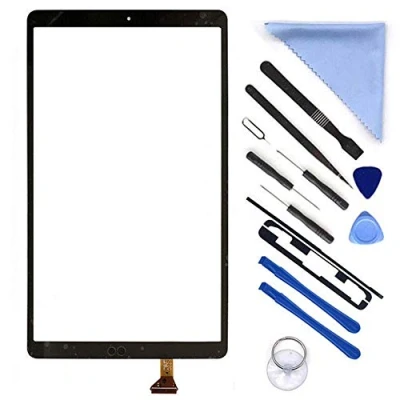 Imagen de Touch Digitizer Cristal de repuesto para Samsung Galaxy Tab A 10.1 2019 SM T510 T515 (LCD no incluido) (negro)