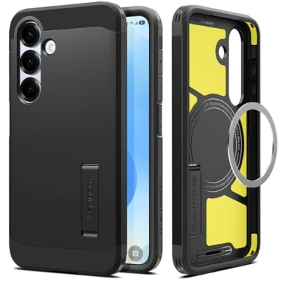 Imagen de Spigen Tough Armor Magfit TPU Back Cover Negro Samsung Galaxy S25+