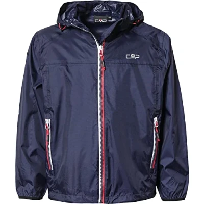 Imagen de CMP Chaqueta para niños con capucha Rain Fix, Armada, 110