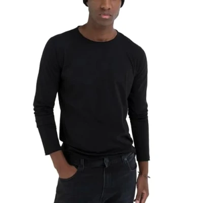 Imagen de Replay M3592a Camiseta, 098 Negro, S Hombres