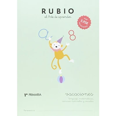 Imagen de Ediciones Técnicas Rubio Editorial VACACIONES 1º PRIMARIA 9788415971610 (Vacaciones RUBIO)