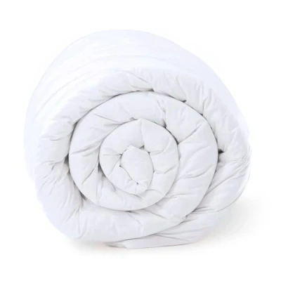 Imagen de Amazinggirl edredón nórdico de Invierno 200 x 140 cm edredones Manta para Dormir Acolchado cálido Blanco Microfibra