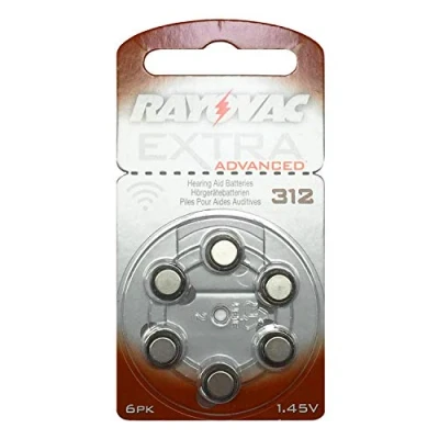 Imagen de Hörgerätebatterien Rayovac Extra Mercury Free 312